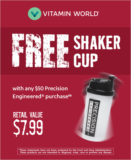 Vitamin World – Free Shaker