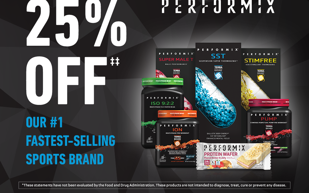 Vitamin World – 25% Off Performix Products