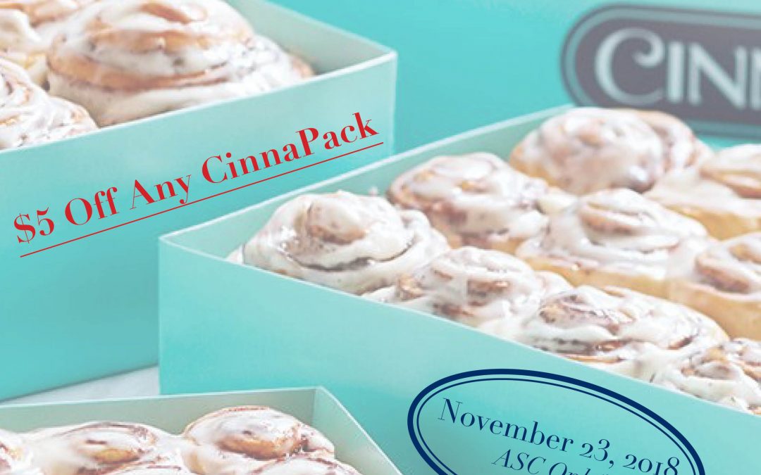 [BLACK FRIDAY] Cinnabon