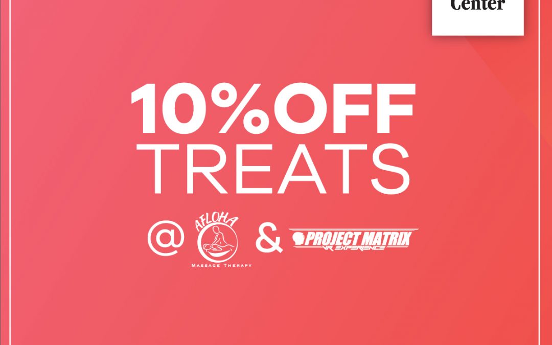 Afloha & Project Matrix – 10% off Treats