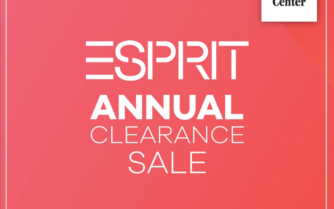 Esprit – Annual Clearance Sale