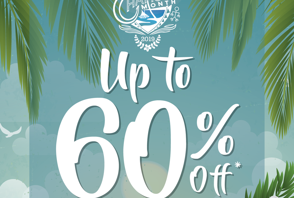 CHamoru Month Weekend Sales