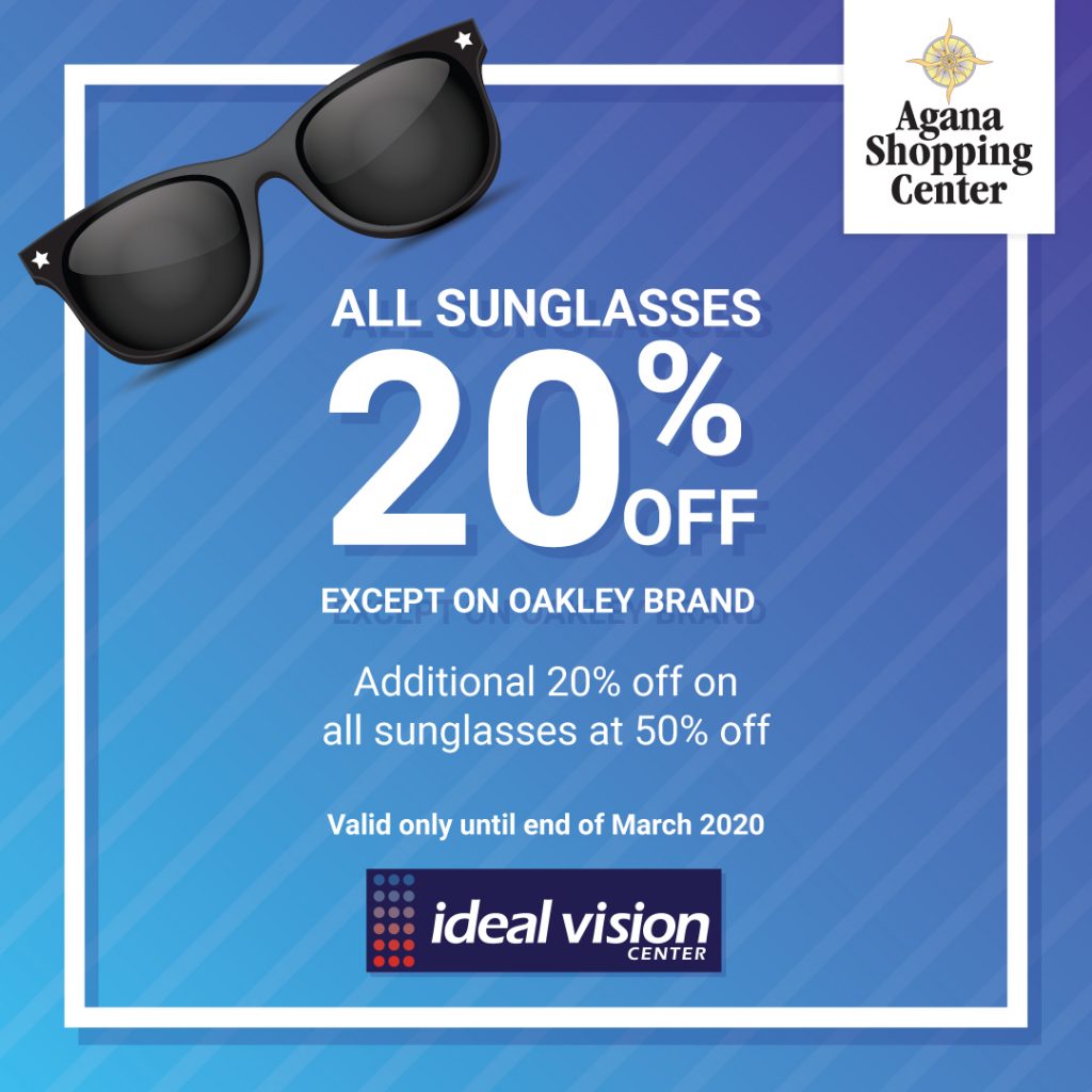 [ Ideal Vision Center ] Sunglasses Agana Shopping Center