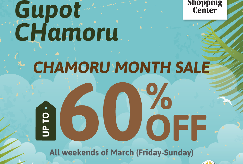 CHamoru Month Sale