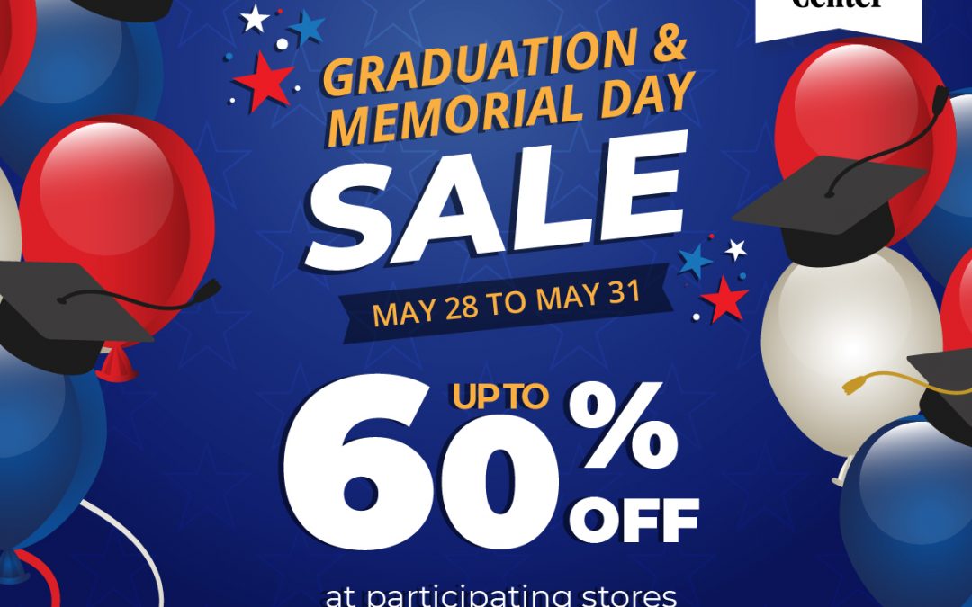 Grad & Memorial Day Sale